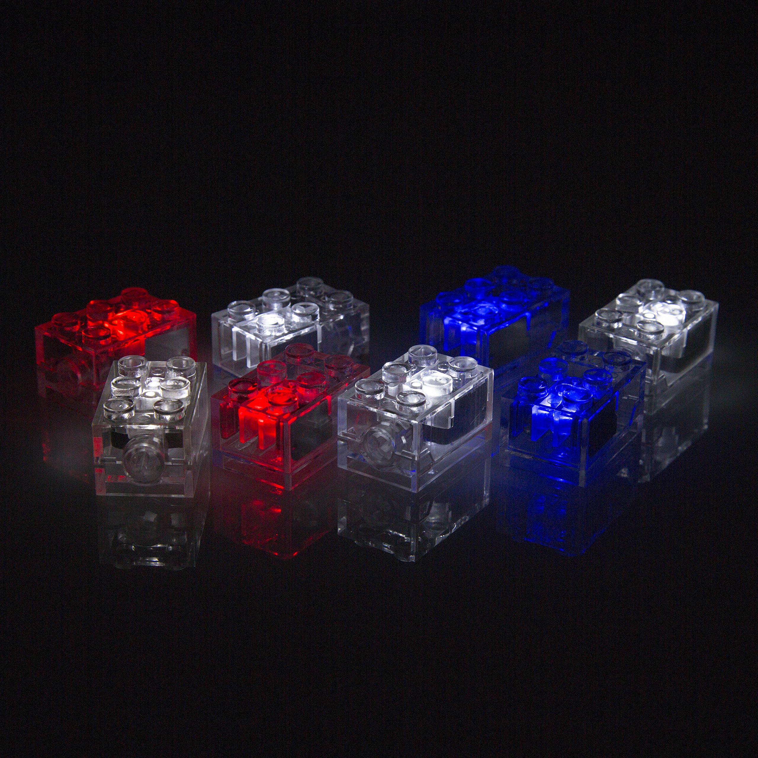 Foto 3 pulgar | Set De 8 Bloques De Construcción Iluminados Scs Direct - Venta Internacional.