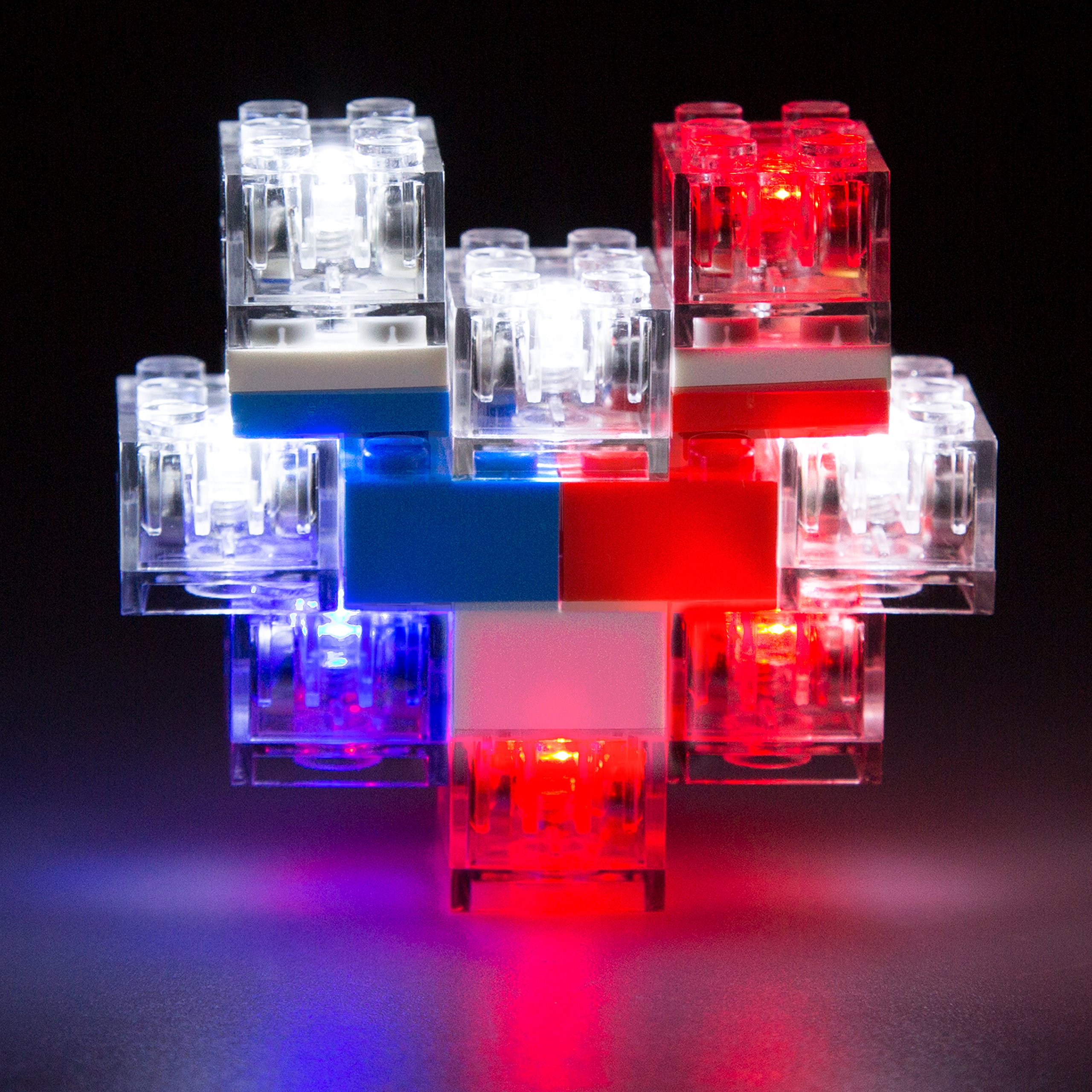 Foto 5 | Set De 8 Bloques De Construcción Iluminados Scs Direct - Venta Internacional.