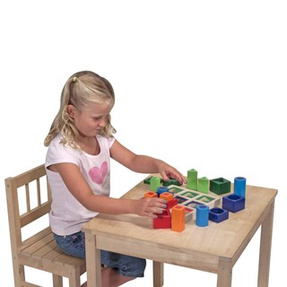 Foto 3 | Set De Clasificación De Madera Con Forma De Melissa & Doug, Con 18 Bloques - Venta Internacional.