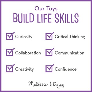 Foto 6 | Set De Clasificación De Madera Con Forma De Melissa & Doug, Con 18 Bloques - Venta Internacional.