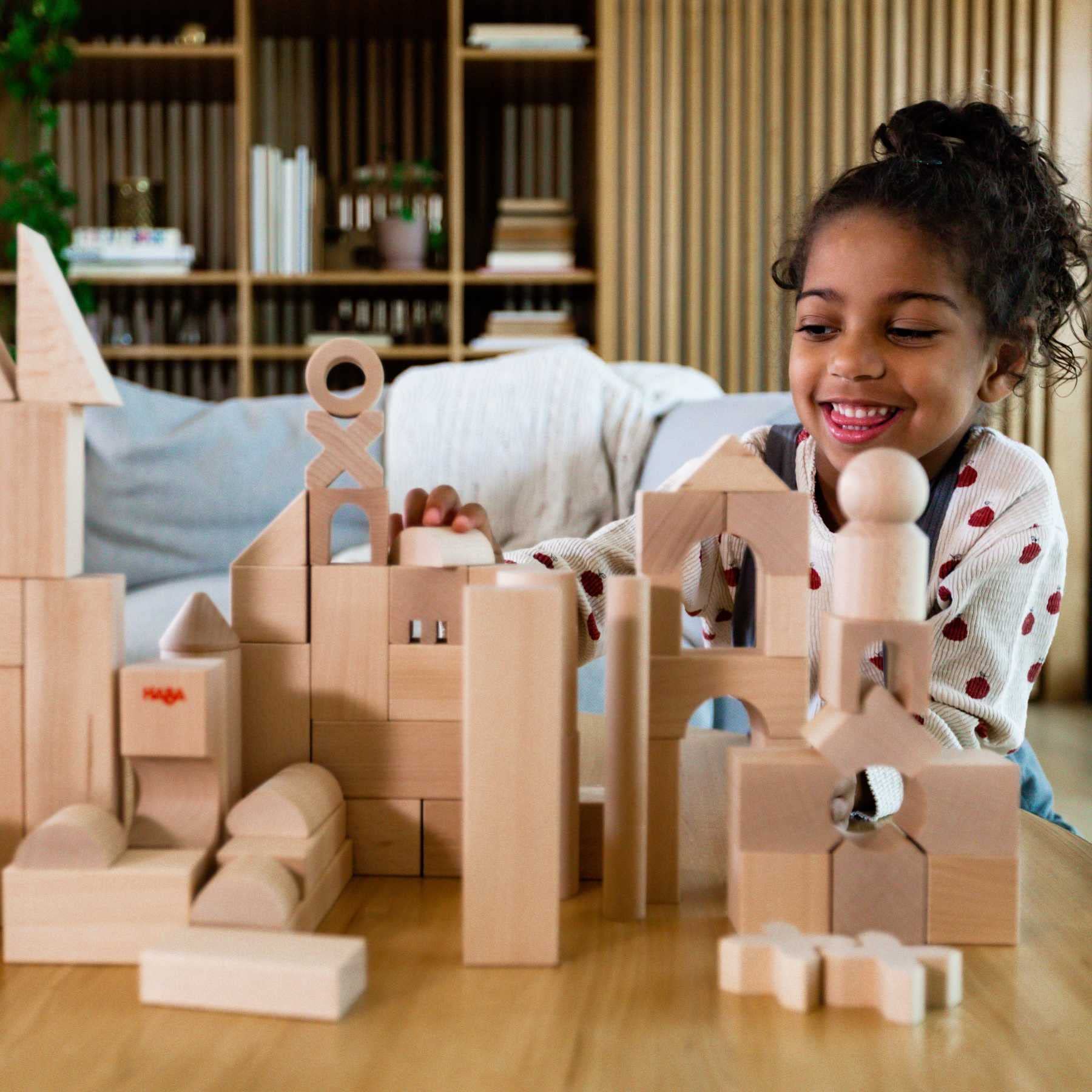 Foto 5 | Setde Madera Building Blocks Haba Basic 102 Piezas - Venta Internacional