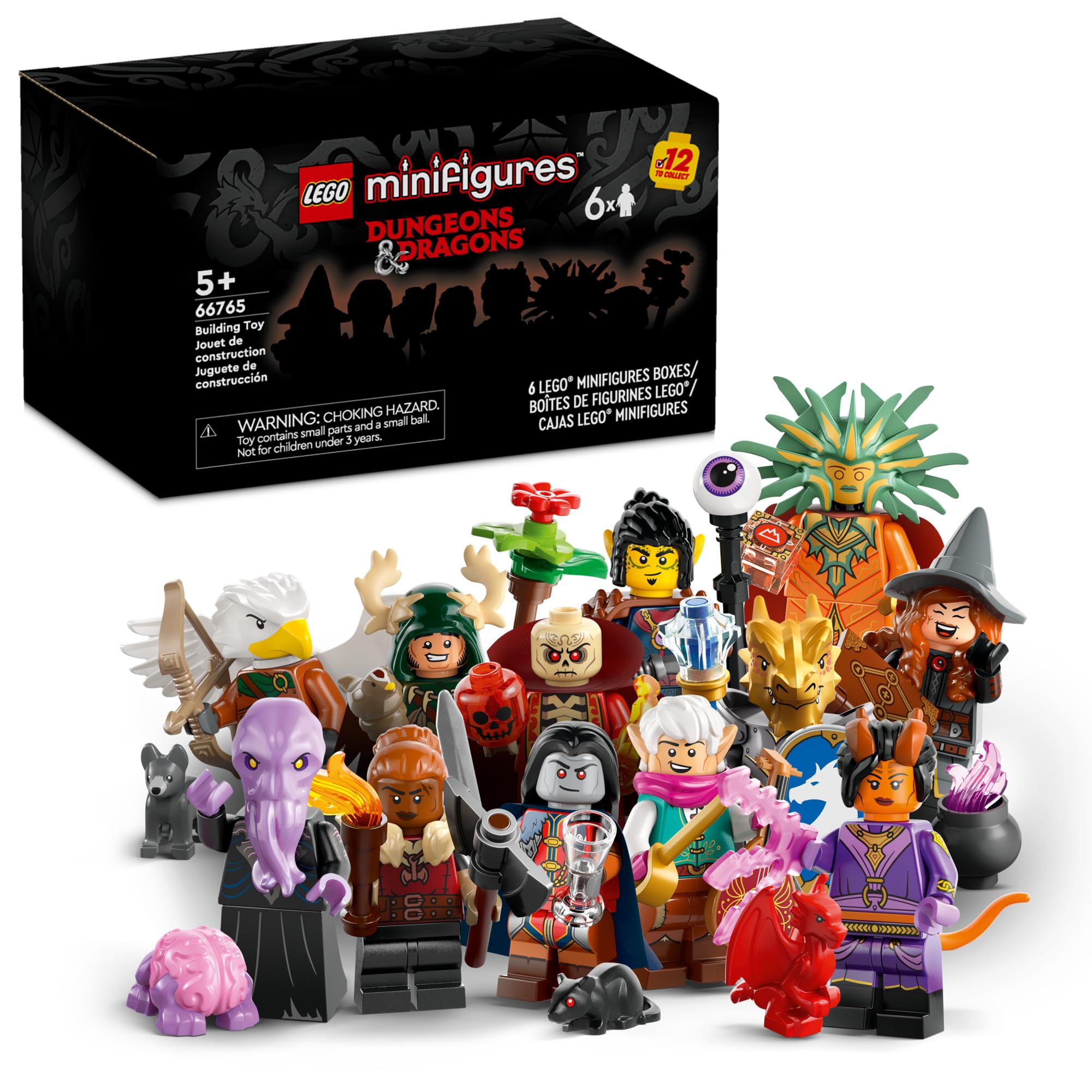 Minifiguras Lego De Juguete Dungeons & Dragons, Paquete De 6, 66765 - Venta Internacional.