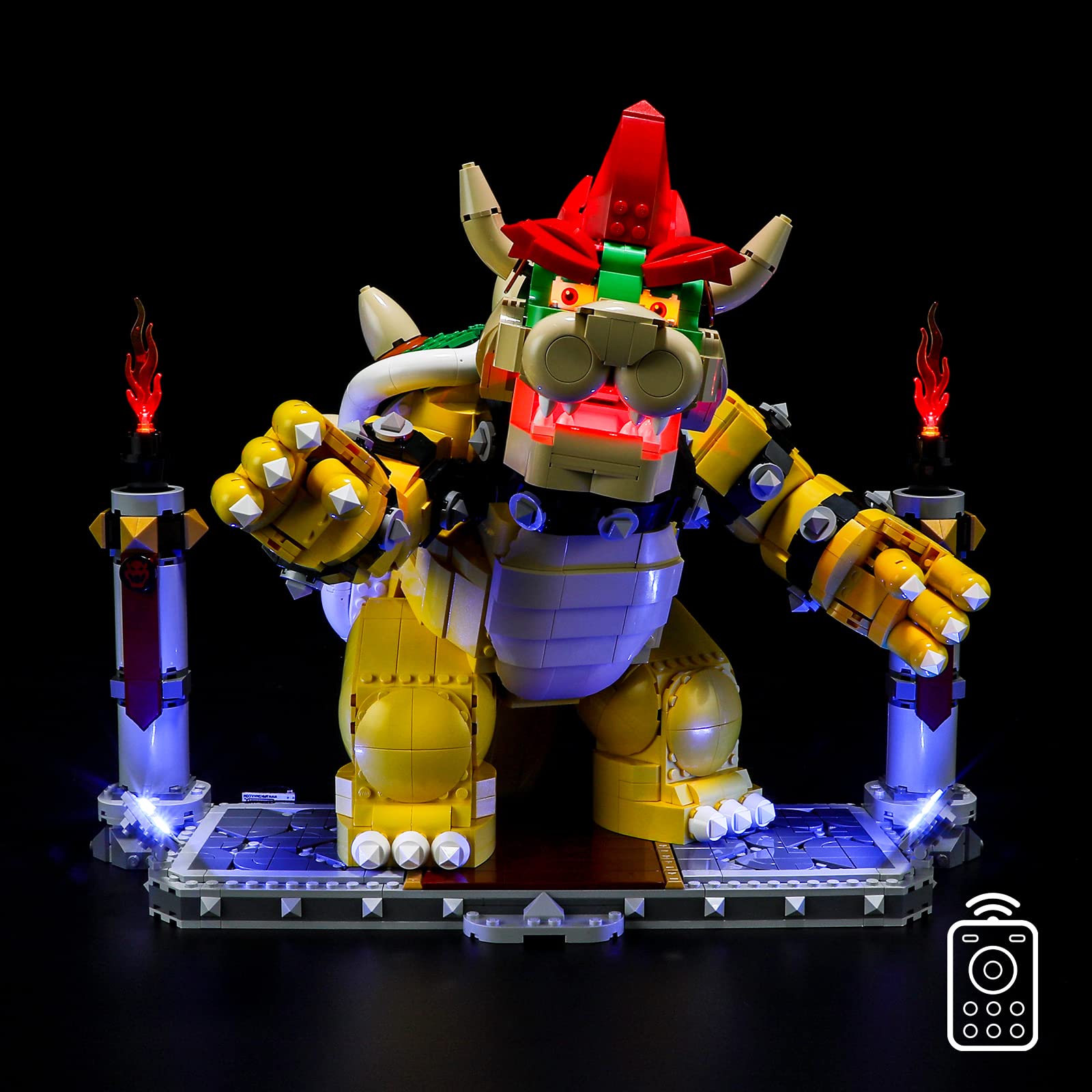 Foto 2 pulgar | Kit De Iluminación Briksmax Para Lego The Mighty Bowser 71411 - Venta Internacional.