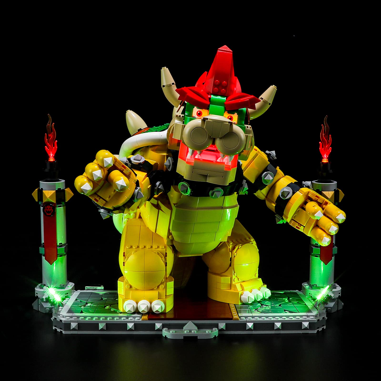 Foto 4 pulgar | Kit De Iluminación Briksmax Para Lego The Mighty Bowser 71411 - Venta Internacional.