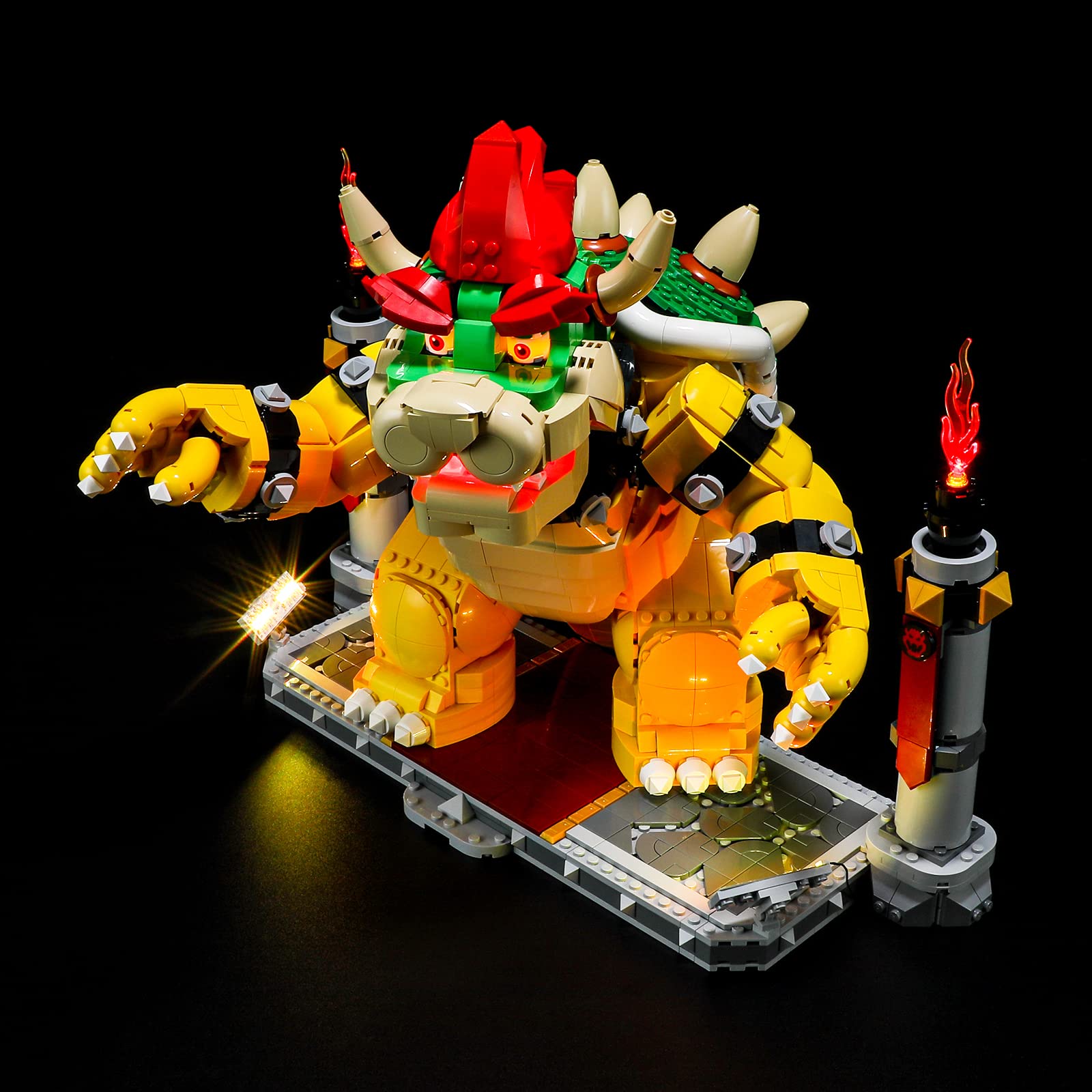 Foto 5 pulgar | Kit De Iluminación Briksmax Para Lego The Mighty Bowser 71411 - Venta Internacional.