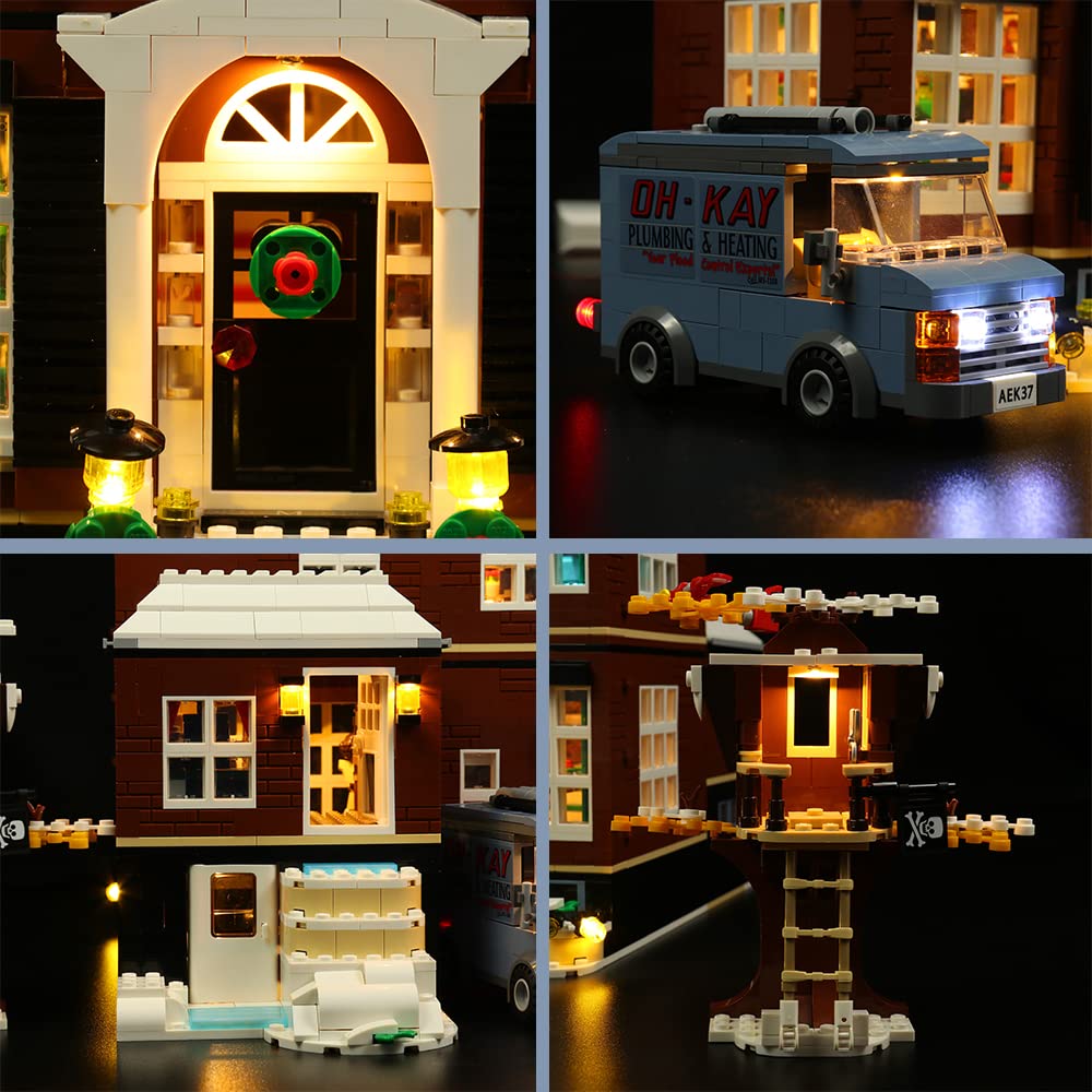 Foto 6 | Kit De Iluminación Led Para Construcción Lego Home Alone 21330 - Venta Internacional.