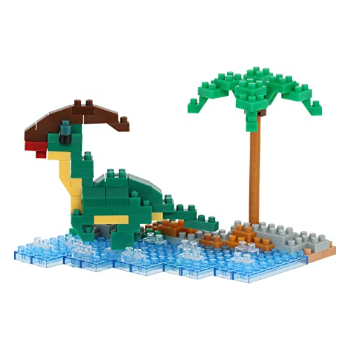 Foto 5 pulgar | Nanoblock - Dinosaurios - Waterside Parasaurolophus, Kit De  - Venta Internacional.