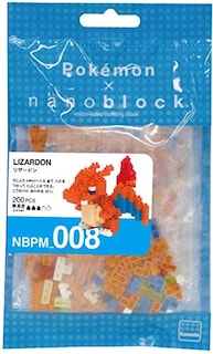 Foto 5 | Paquete Nanoblock De 3 Sets: Gyarados, Charizard Y Pikachu - Venta Internacional.