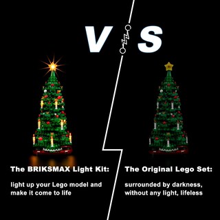 Foto 6 | Kit De Iluminación Briksmax Para Árbol De Navidad Lego-40573 Con Led - Venta Internacional.