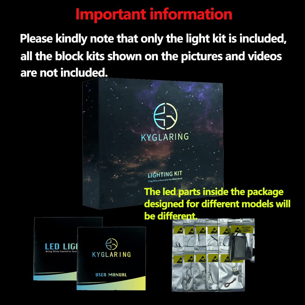 Foto 2 | Kit De Iluminación Led Kyglaring Para Lego Star - Venta Internacional.
