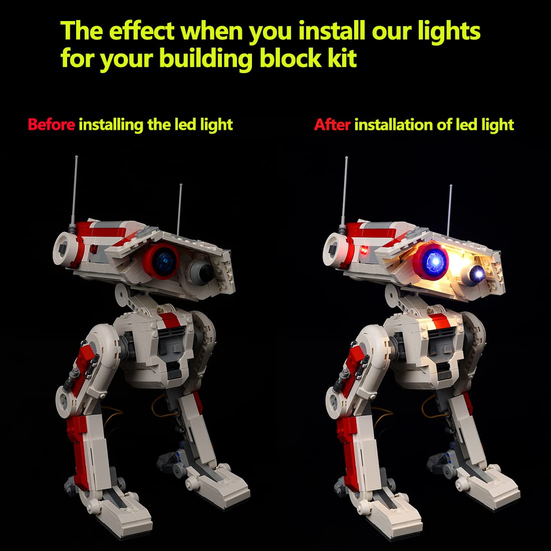 Foto 3 | Kit De Iluminación Led Kyglaring Para Lego Star - Venta Internacional.