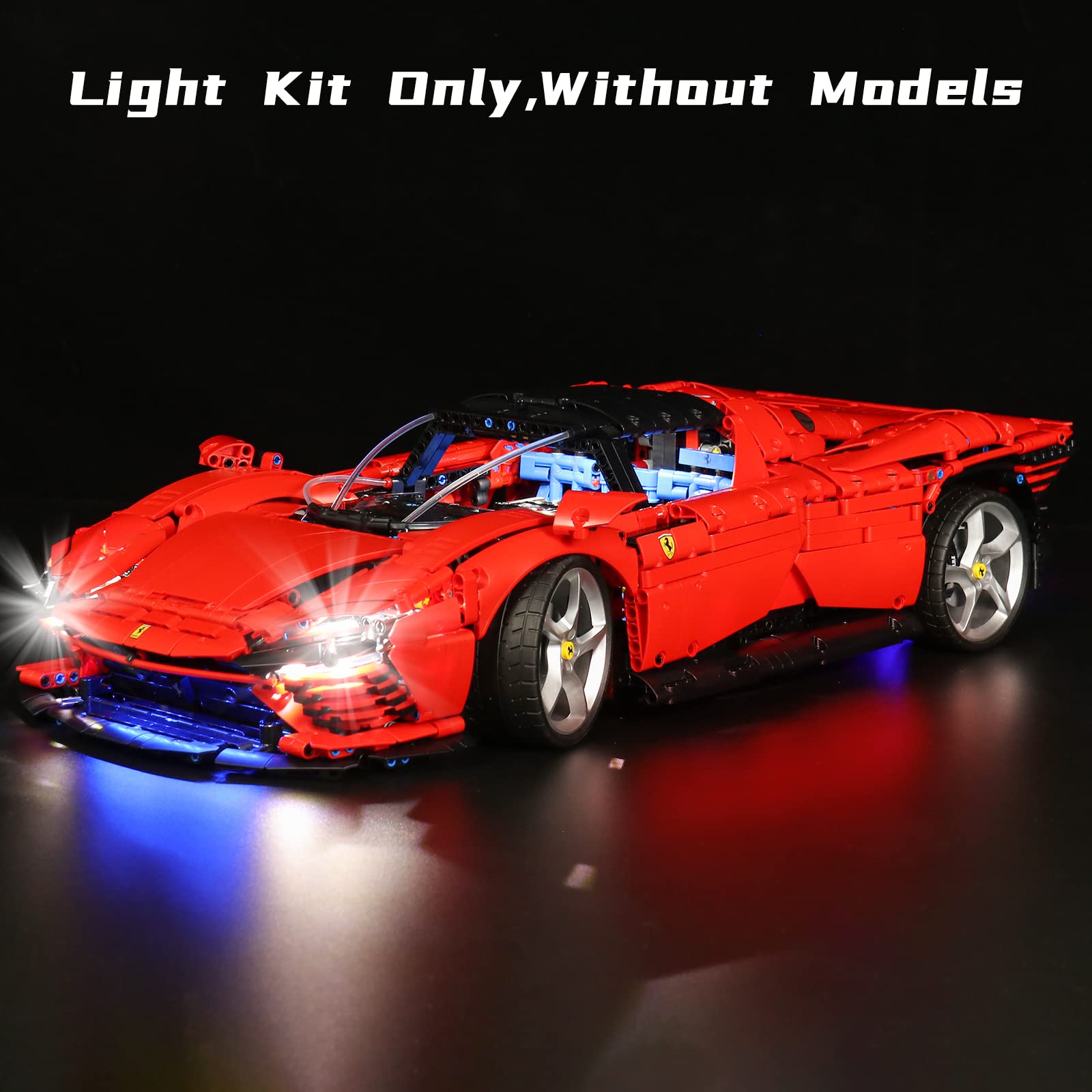Foto 7 pulgar | Kit De Luces Led Bourvill Para Lego Technic Ferrari Daytona Sp3 - Venta Internacional.