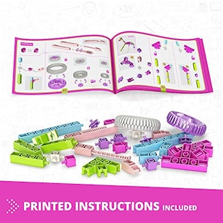 Foto 3 | Juguete De Construcción Engino Inventor Girl, 25 Modelos Stem A Partir De 6 Años - Venta Internacional.