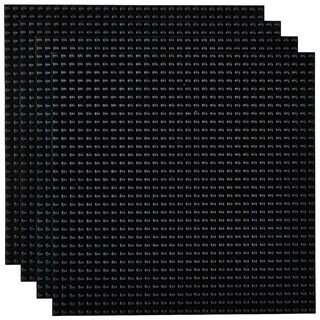 Foto 1 | Placas Base Apilables Clásicas De 25 X 25 Cm, Paquete De 4, Compatibles En Negro - Venta Internacional.