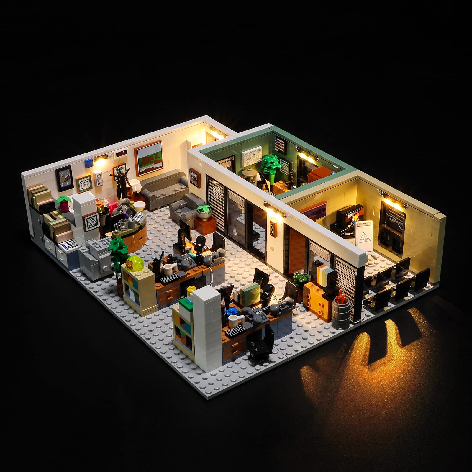 Kit De Iluminación Led Lightailing Para Lego 21336 The Office - Venta Internacional.