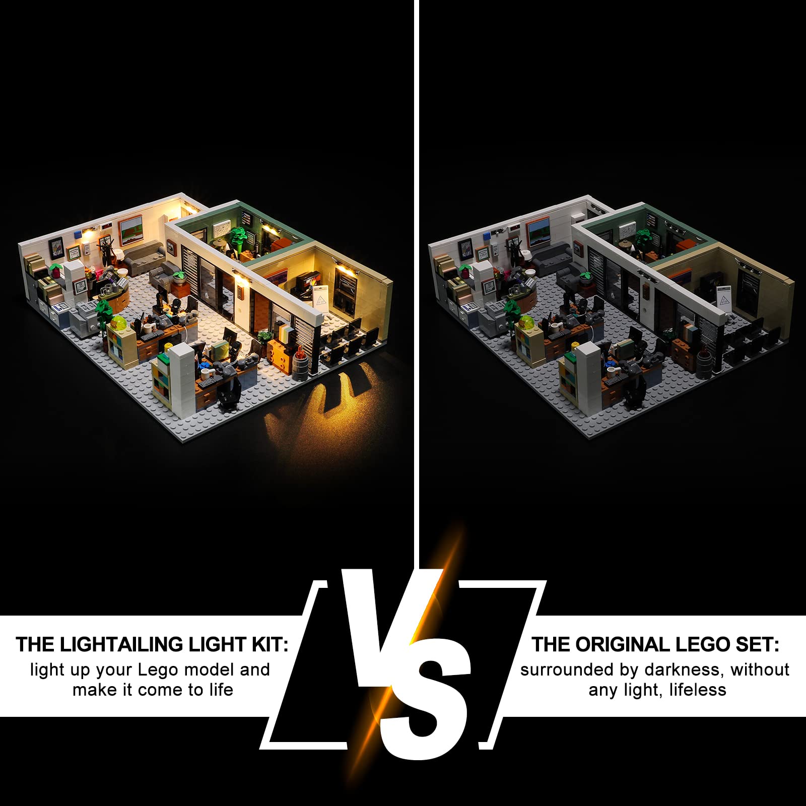 Foto 7 | Kit De Iluminación Led Lightailing Para Lego 21336 The Office - Venta Internacional.