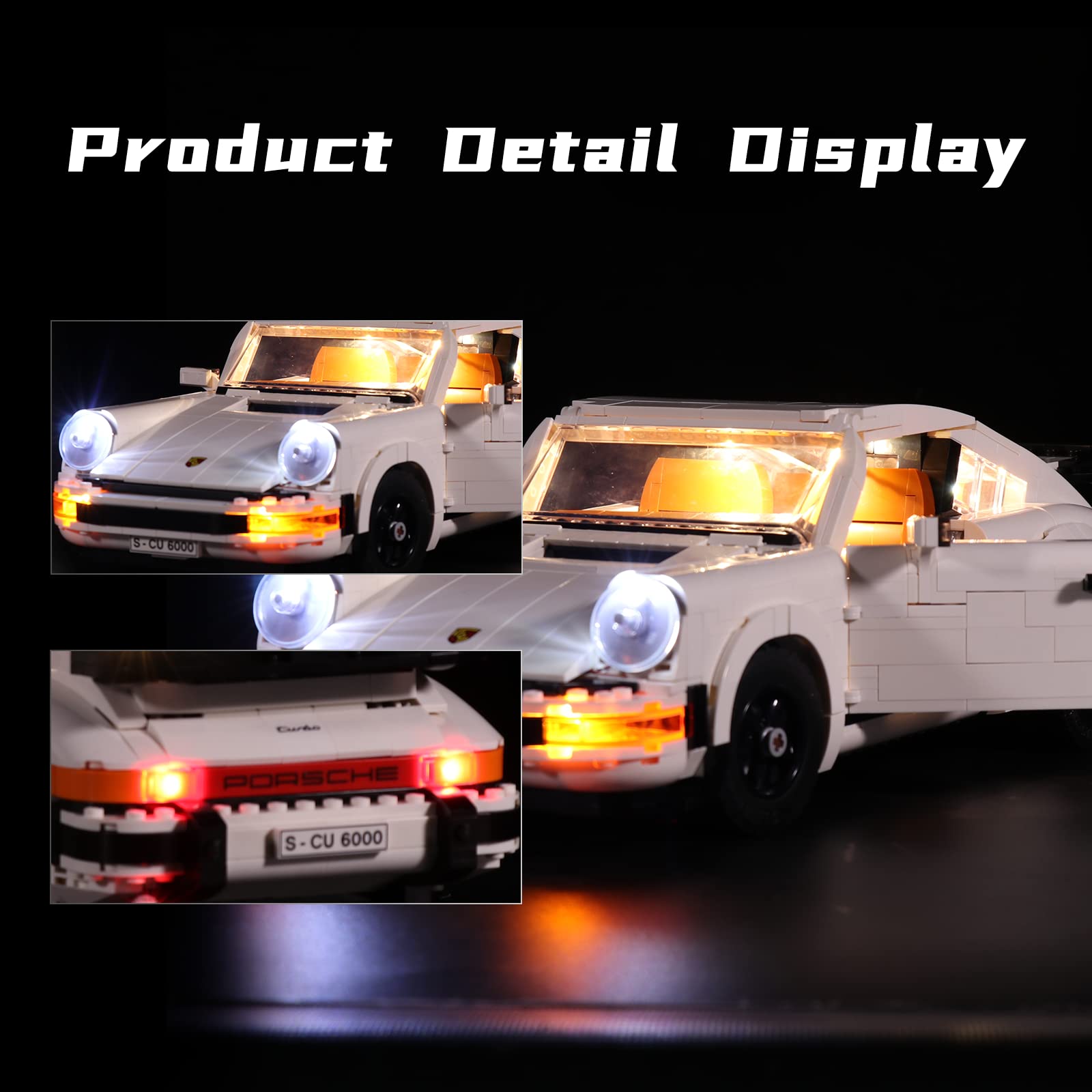 Foto 6 pulgar | Kit De Luces Led Para Lego Porsche 911 (10295) De Bourvill - Venta Internacional.