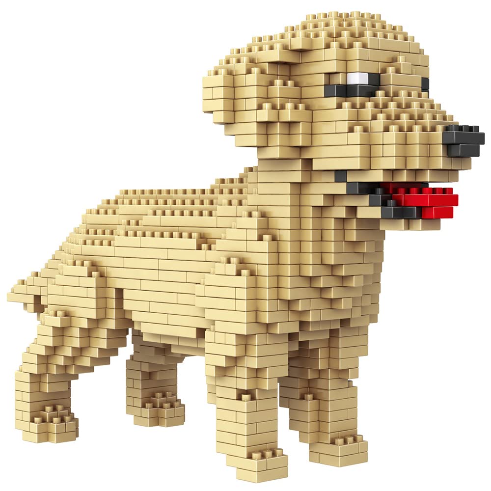 Set De Microbloques Para Construir Animales Para Perros, Bricolaje, Arte 3d, 950 Unidades - Venta Internacional.