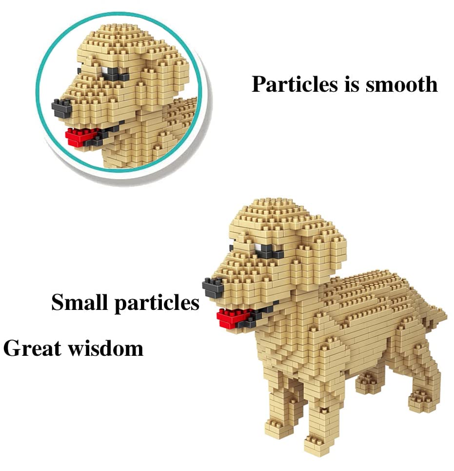Foto 5 pulgar | Set De Microbloques Para Construir Animales Para Perros, Bricolaje, Arte 3d, 950 Unidades - Venta Internacional.
