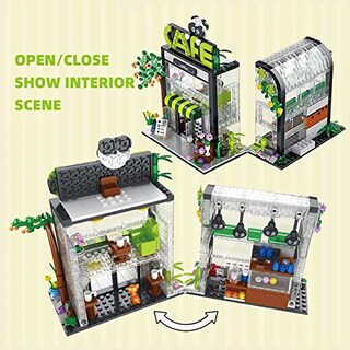 Foto 4 | Set De Construcción Para Cafeterías Qlt, Compatible Con Lego - Venta Internacional.