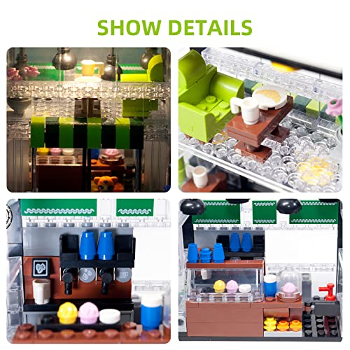 Foto 6 pulgar | Set De Construcción Para Cafeterías Qlt, Compatible Con Lego - Venta Internacional.