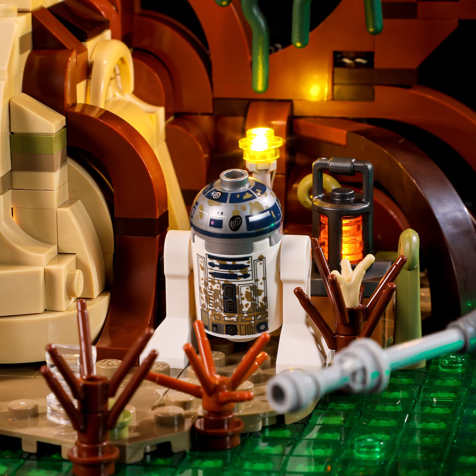 Foto 6 pulgar | Kit De Luces Para Lego Dagobah Jedi Training Diorama 75330 De Br - Venta Internacional.