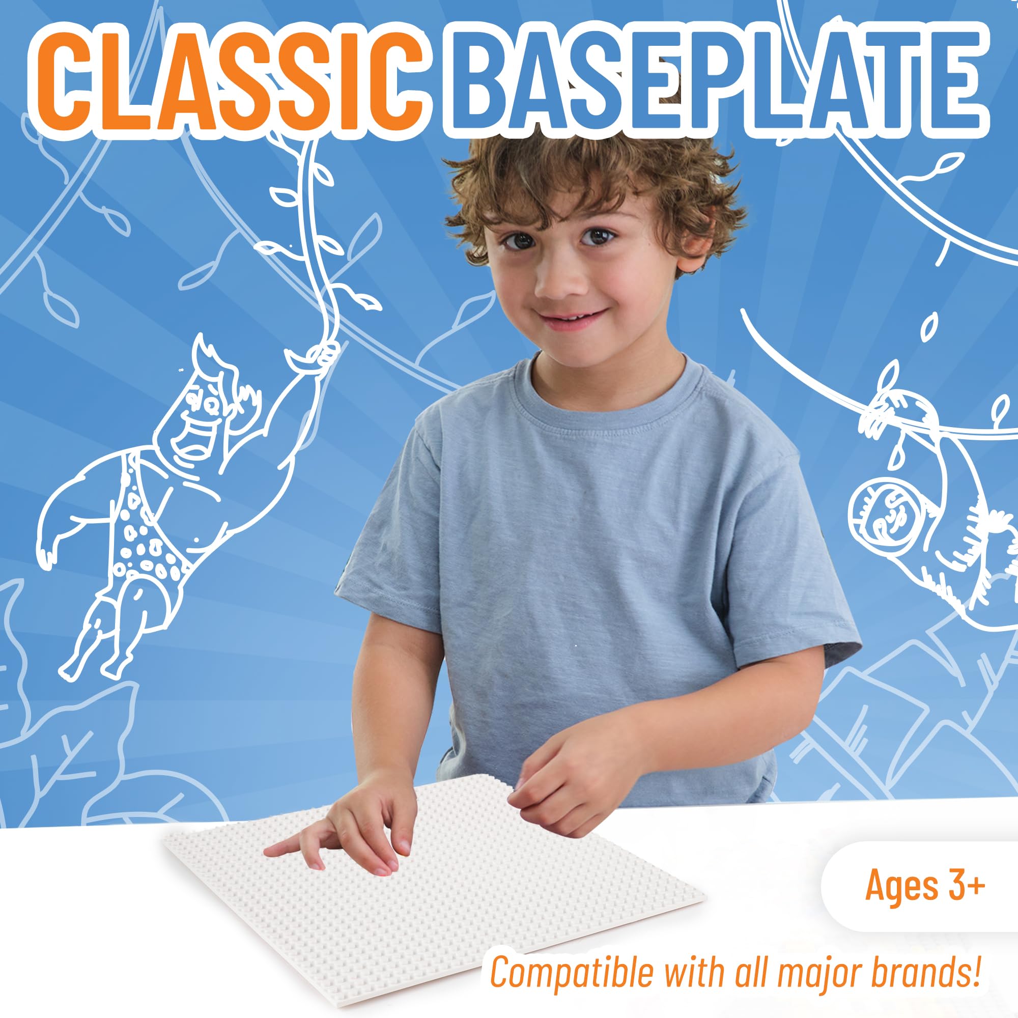 Foto 2 | Placas Base De Ladrillo Strictly Briks Classic, Apilables, D - Venta Internacional.