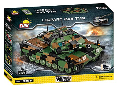 Foto 2 | Bloques De Construcción Cobi Toys 945 Unidades Armed Forces Leopard 2a5 - Venta Internacional.