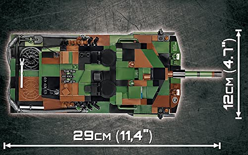 Foto 5 pulgar | Bloques De Construcción Cobi Toys 945 Unidades Armed Forces Leopard 2a5 - Venta Internacional.