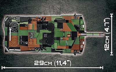 Foto 4 | Bloques De Construcción Cobi Toys 945 Unidades Armed Forces Leopard 2a5 - Venta Internacional.