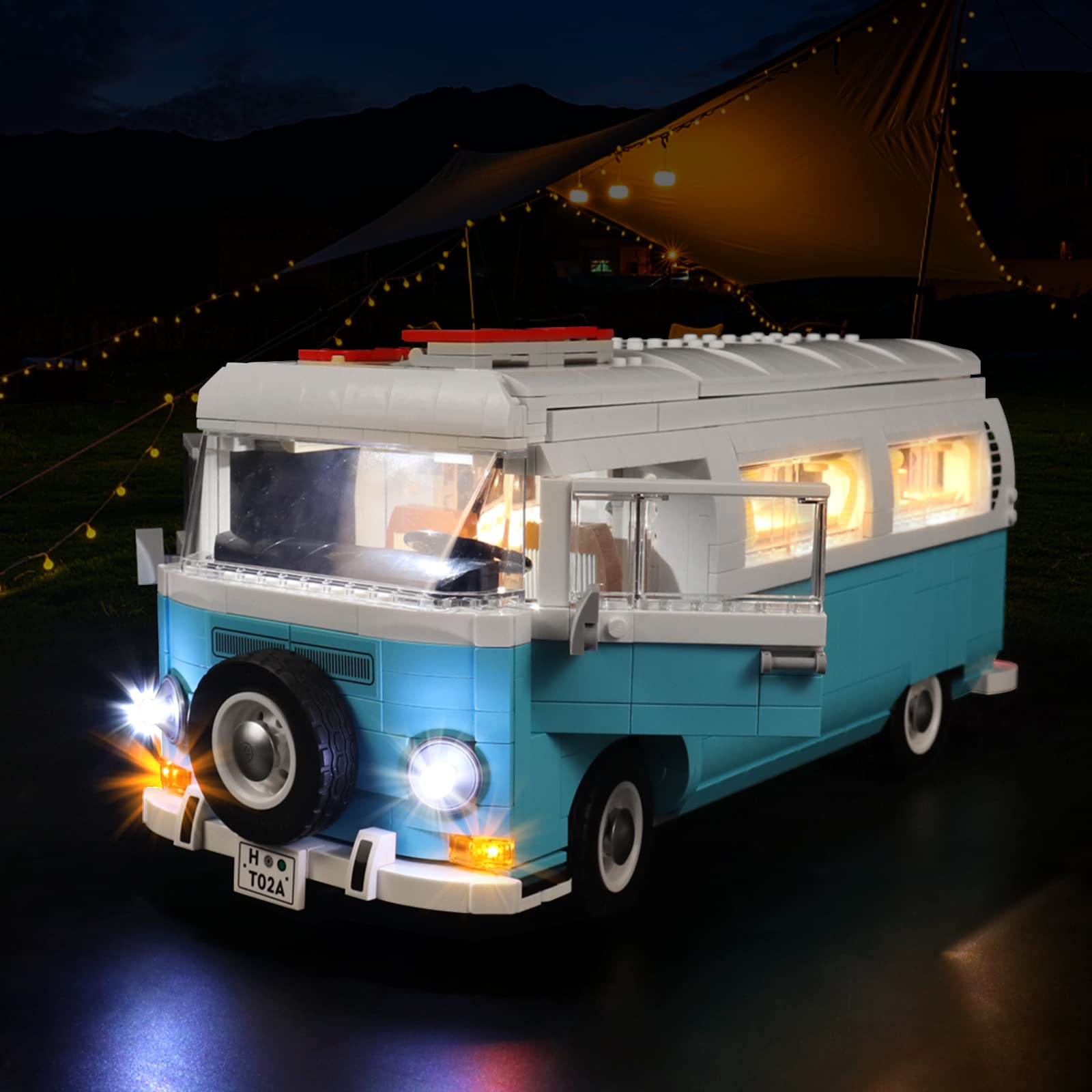 Kit De Luces Led Para Autocaravana Lego Volkswagen T2 10279 - Venta Internacional.