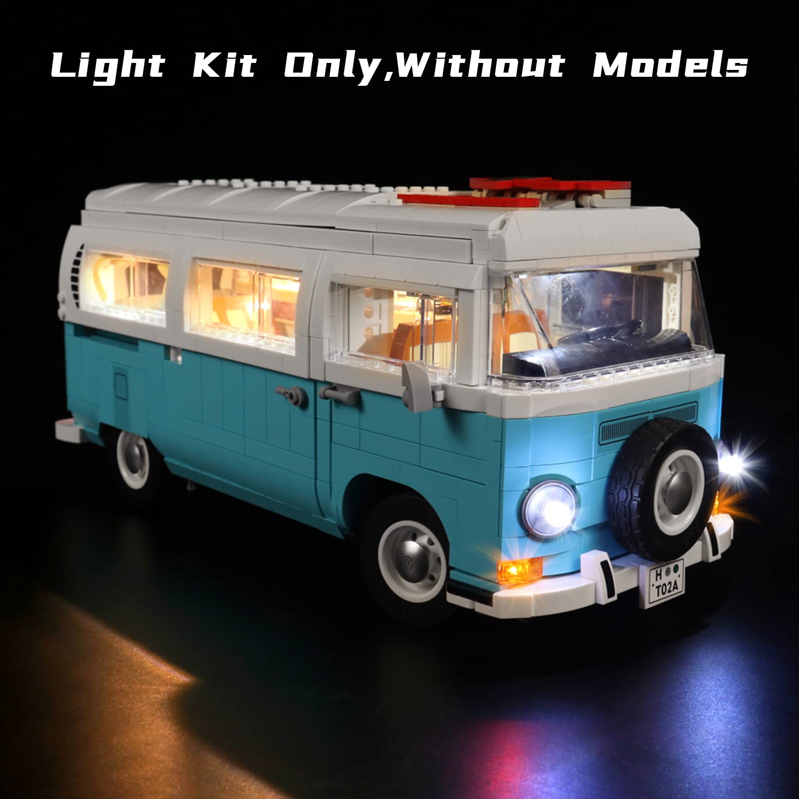 Foto 7 pulgar | Kit De Luces Led Para Autocaravana Lego Volkswagen T2 10279 - Venta Internacional.