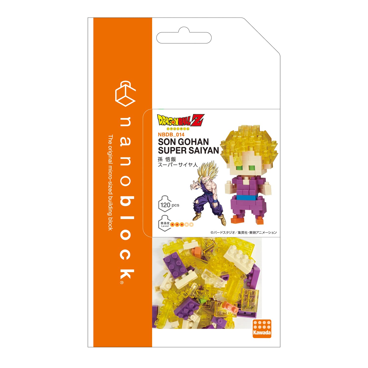 Foto 3 pulgar | Nanoblock - Super Saiyan Son Gohan [dragon Ball Z], Kit De C - Venta Internacional.