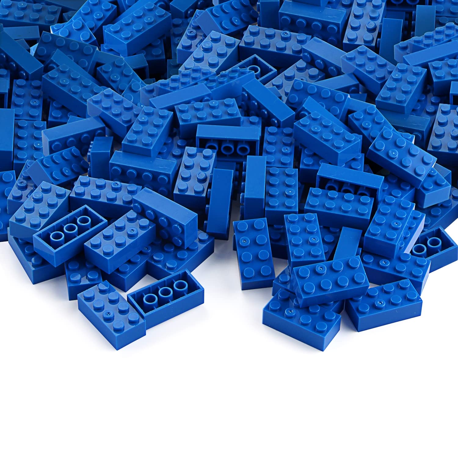 Foto 1 | Ladrillos De Construcción Feleph Basic Parts, 320 Piezas, 2x4, Color Azul - Venta Internacional.