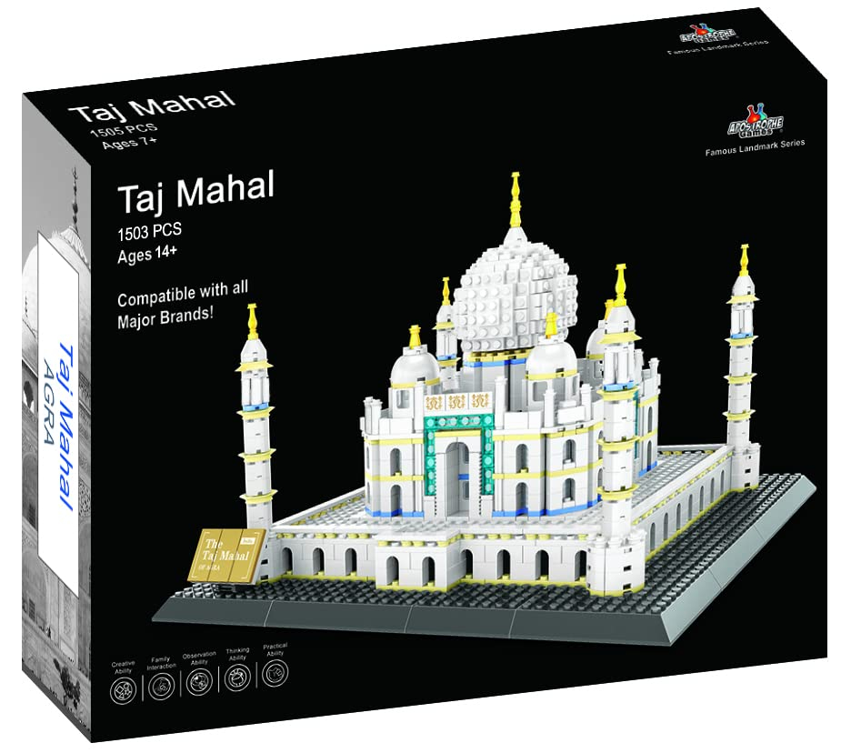 Foto 2 pulgar | Set De Bloques De Construcción Apostrophe Games Taj Mahal, 1503 Piezas - Venta Internacional.