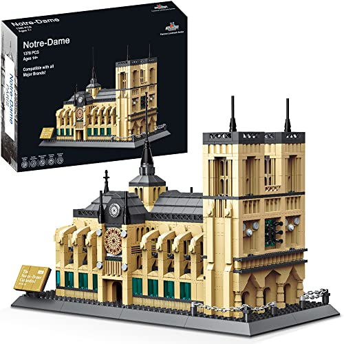 Set De Bloques De Construcción Apostrophe Games Cathedral Notre-dame 137 - Venta Internacional.