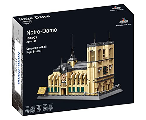 Foto 5 | Set De Bloques De Construcción Apostrophe Games Cathedral Notre-dame 137 - Venta Internacional.