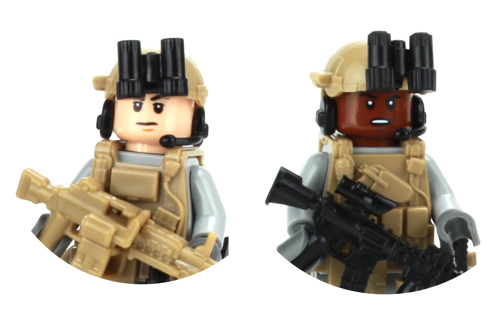 Foto 2 pulgar | Minifigura Personalizada Battle Brick Us Army Rangers Con Tactical G - Venta Internacional.