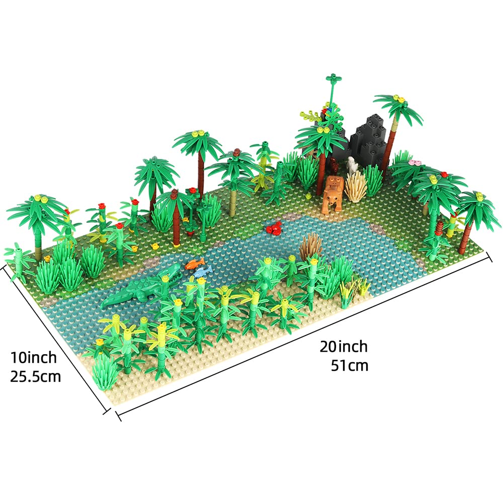 Foto 6 | Bloques De Construcción De Juguete Rcomg Jungle Rainforest Con 582 Piezas - Venta Internacional.