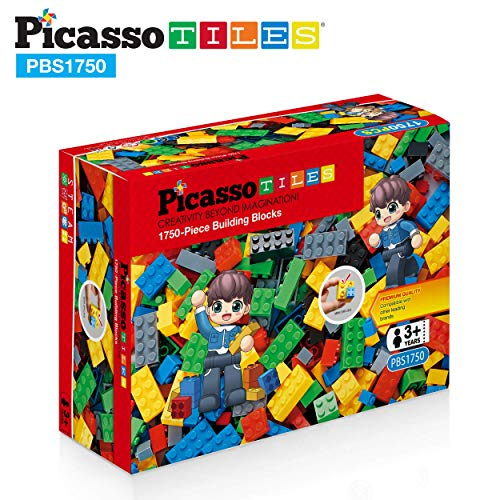 Foto 7 | Bloques De Construcción Picassotiles 1750 Unidades Con 11 Colores Y 6 Formas - Venta Internacional.