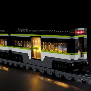 Foto 4 | Kit De Iluminación Briksmax Para El Tren Exprés De Pasajeros Lego-60337 - Venta Internacional.