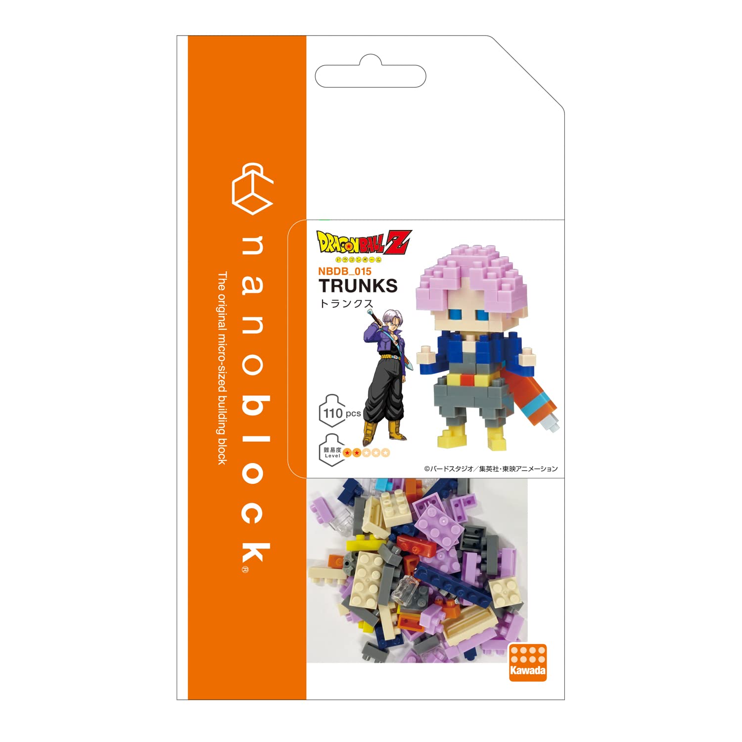 Foto 3 pulgar | Nanoblock - Trunks [dragon Ball Z], Kit De Construcción De L - Venta Internacional.