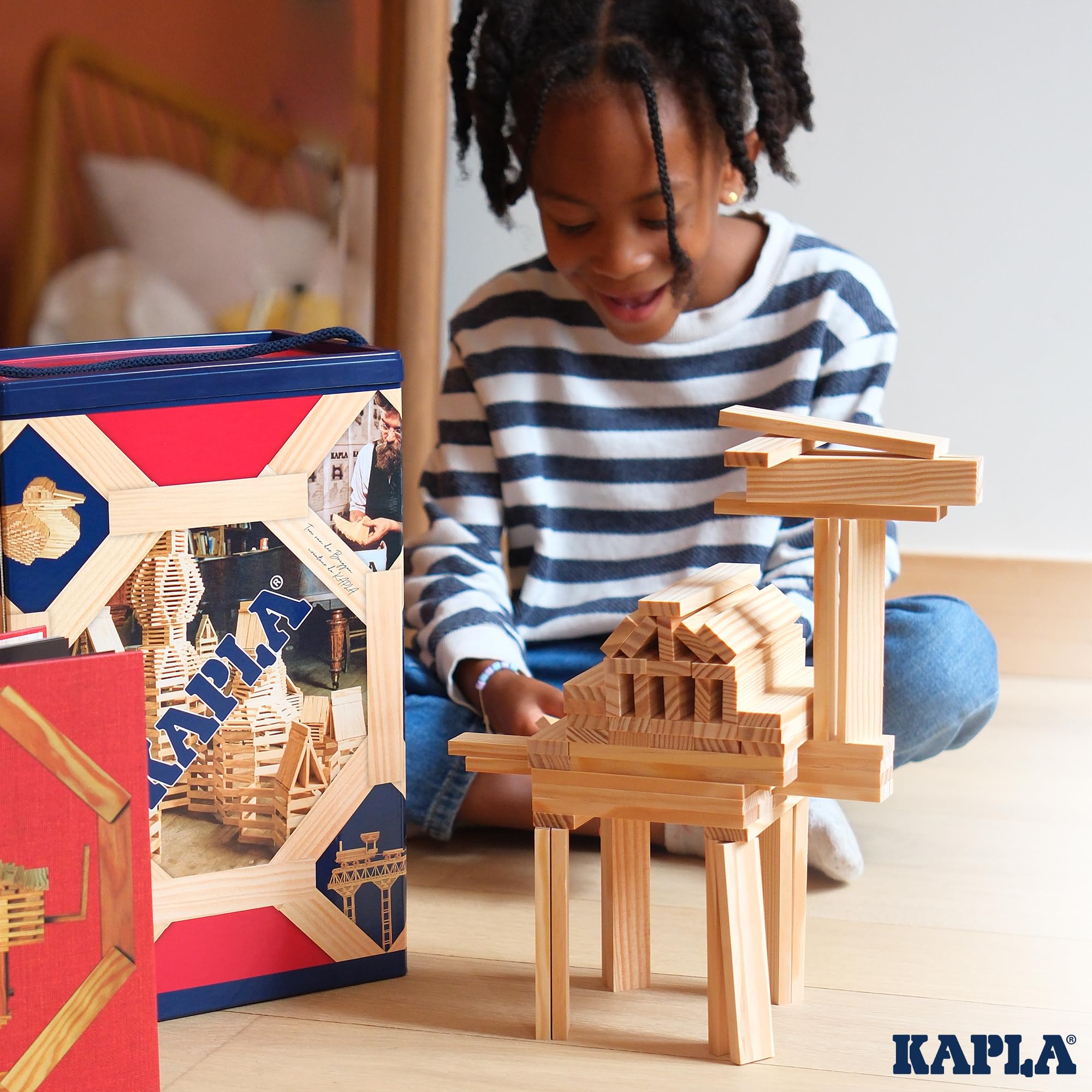 Foto 6 pulgar | Kit De Construcción Kapla 200 De Ladrillos De Madera - Venta Internacional.
