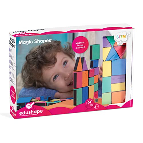 Bloques Magnéticos Apilables Edushape Soft Baby Blocks Set 54 - Venta Internacional.