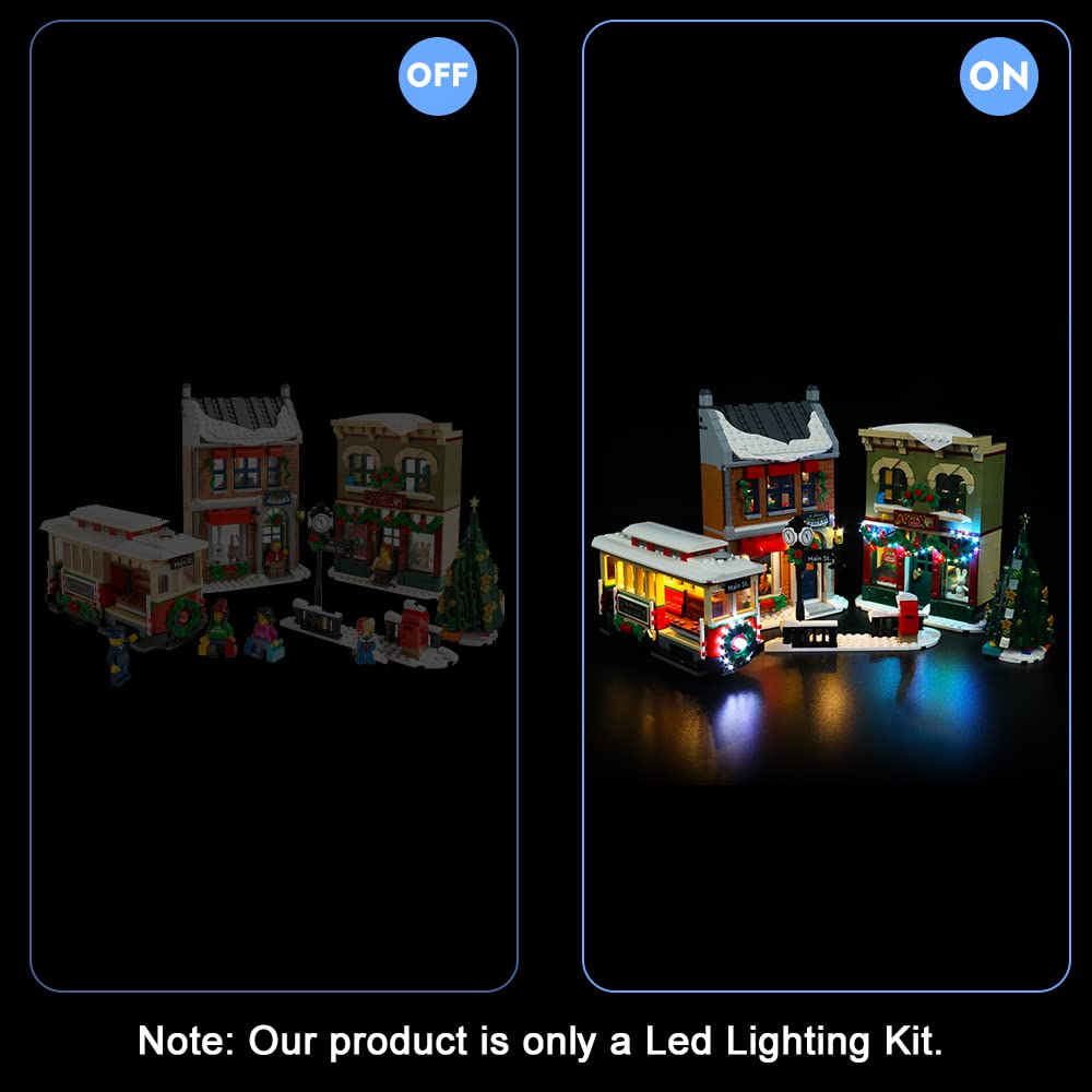 Foto 2 | Kit De Iluminación Vonado Para Lego Holiday Main Street 10308 - Venta Internacional.