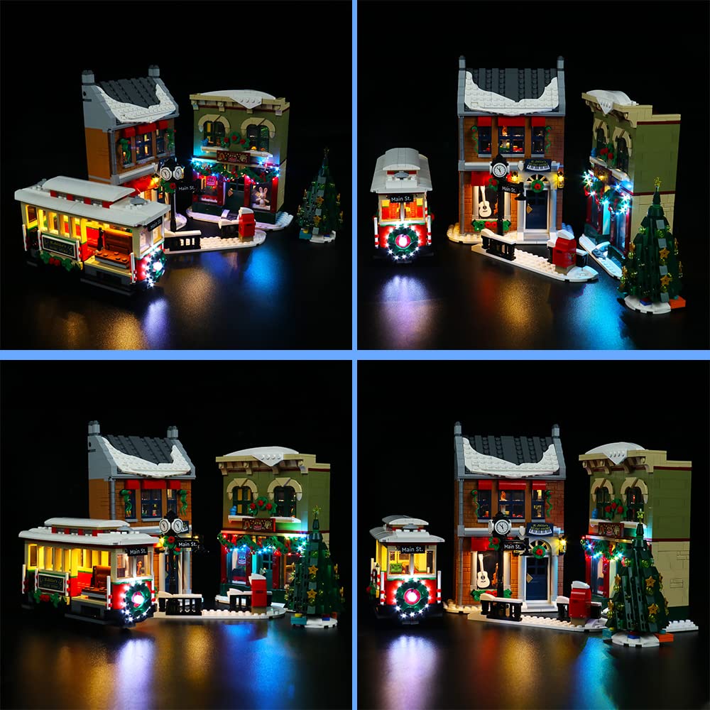 Foto 6 pulgar | Kit De Iluminación Vonado Para Lego Holiday Main Street 10308 - Venta Internacional.