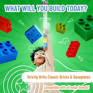 Foto 6 | Strictly Briks Alphabriks Con Placa Base Gris De 10 X 10 Pul - Venta Internacional.