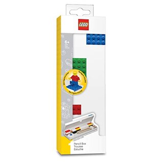 Foto 4 | Caja De Lápices Iq Lego De Papelería Con 4 Ladrillos De Construcción Y Minifigura - Venta Internacional.