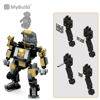 Foto 5 | Mybuild Mecha Frame Armed Forces Stryker Toy Building Set Ro - Venta Internacional.