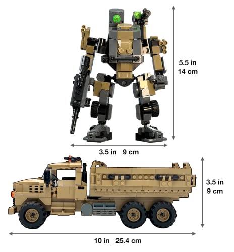 Foto 7 pulgar | Mybuild Mecha Frame Armed Forces Stryker Toy Building Set Ro - Venta Internacional.